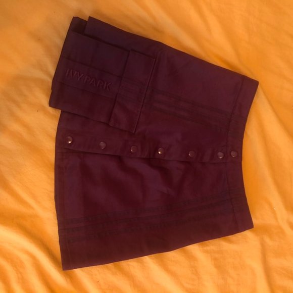 IVY PARK US 10 Adidas Maroon skirt - Picture 6 of 10